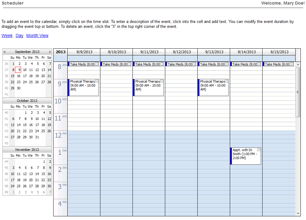 My Scheduler Thumbnail